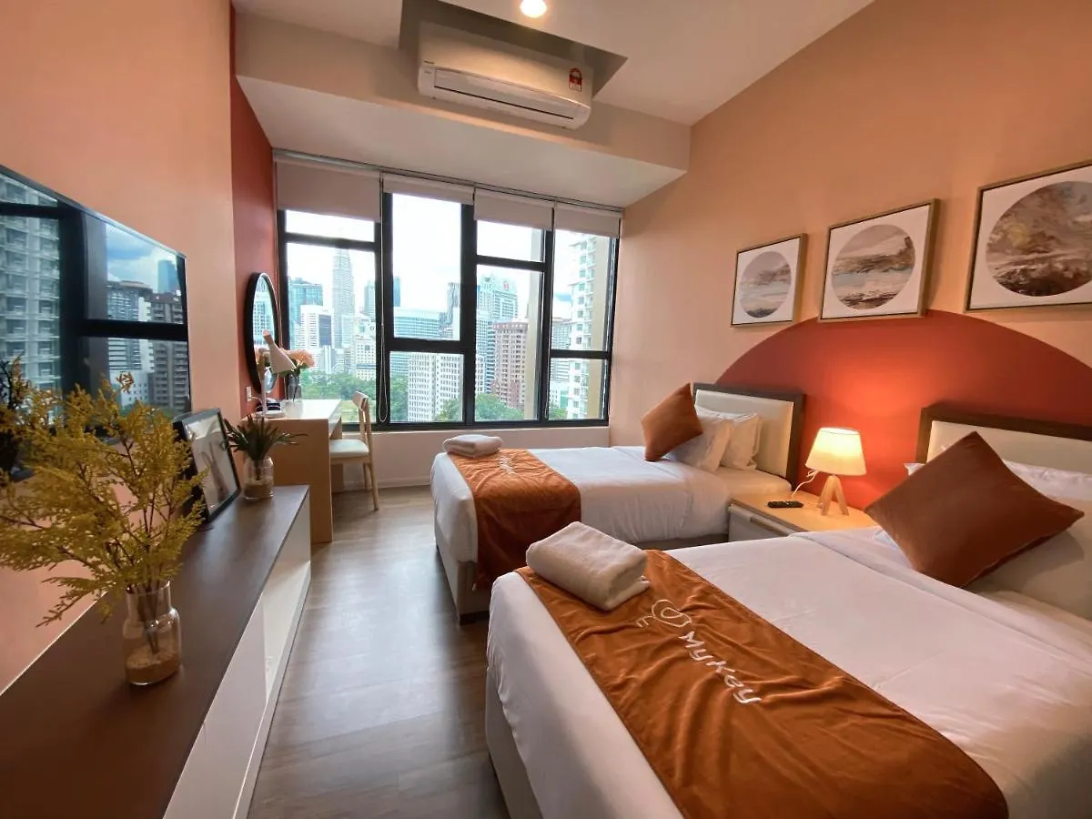 מלון דירות קואלה לומפור Ceylonz Suites By Mykey